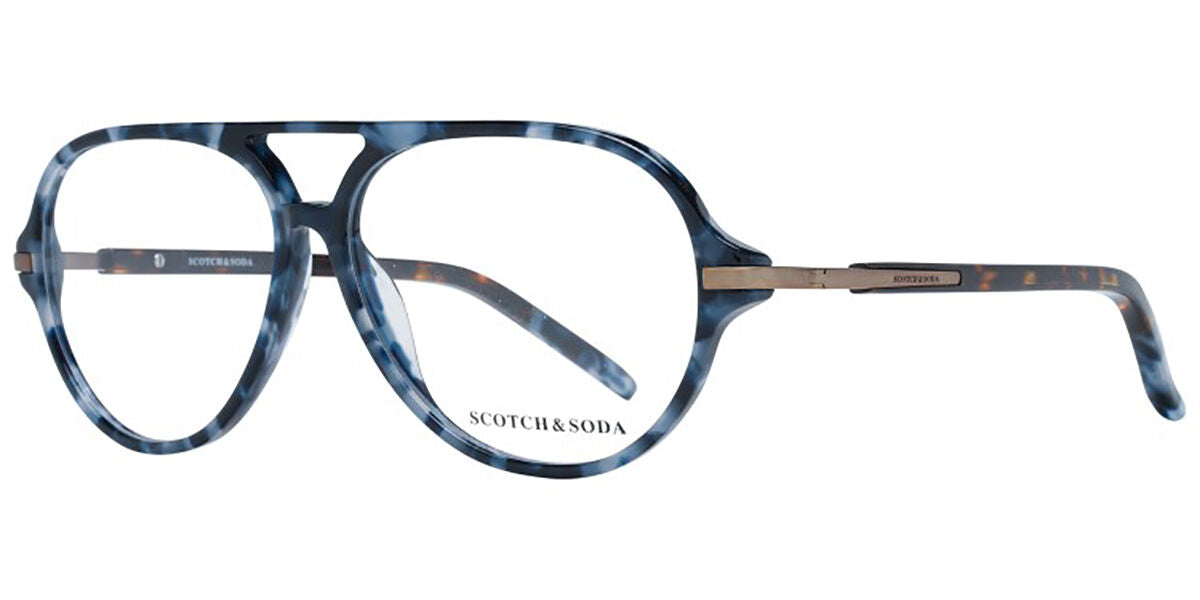 Scotch & Soda SS4001 015 Men's Glasses Tortoiseshell Size 56 - Free Lenses - HSA-FSA Insurance - Blue Light Block Available