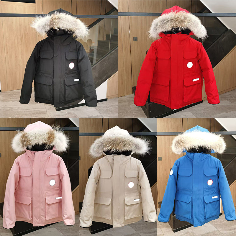 kids designer coat boys tracksuit perrito jacket toddler boys girls winter thick warm 500fp overcoat size 100-160cm W36