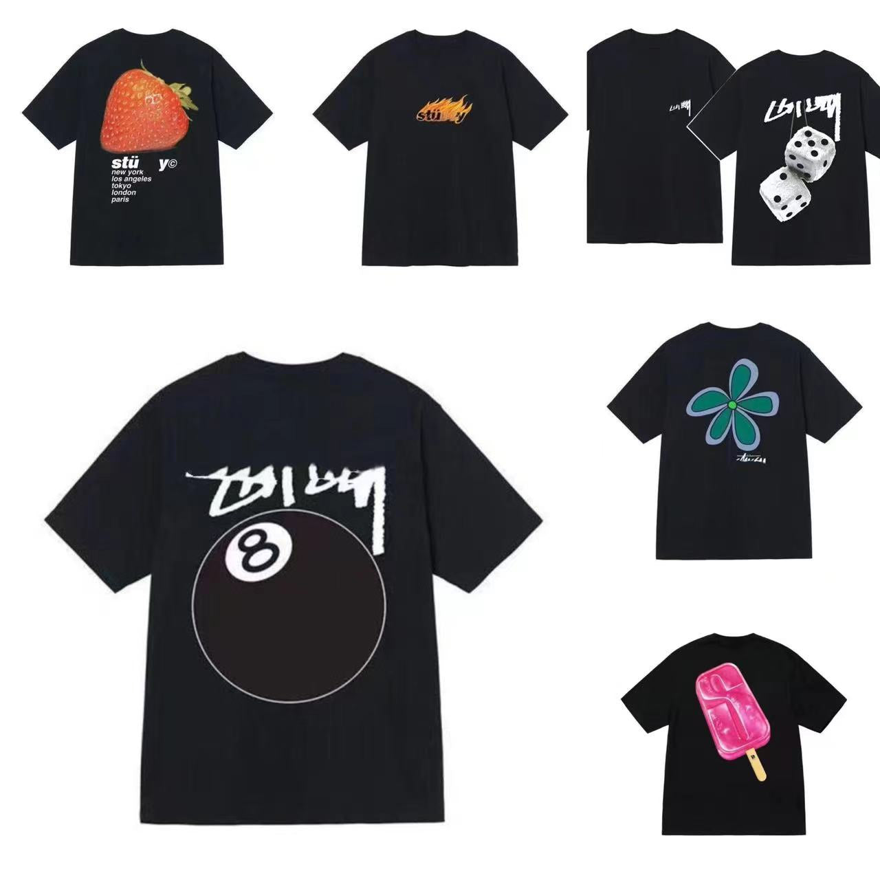 Mens Womens Designer T shirts Printed Fashion man T-shirt Top Quality Cotton Casual Tees Short Sleeve Luxury Hip Hop Streetwear TShirts size S-3XL