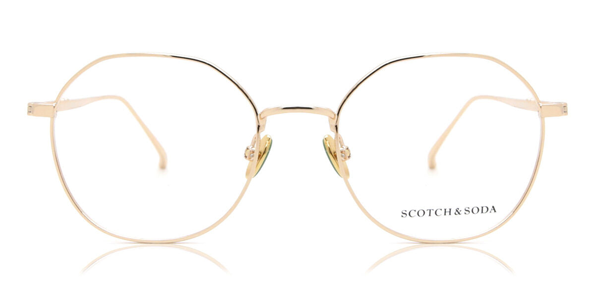 Scotch & Soda SS1005 576 Men's Glasses Gold Size 51 - Free Lenses - Blue Light Block Available