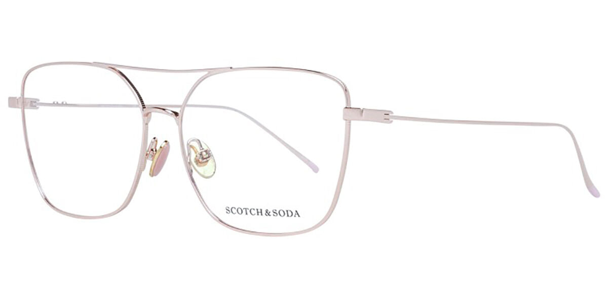 Scotch & Soda SS1008 416 Men's Glasses Gold Size 55 - Free Lenses - Blue Light Block Available