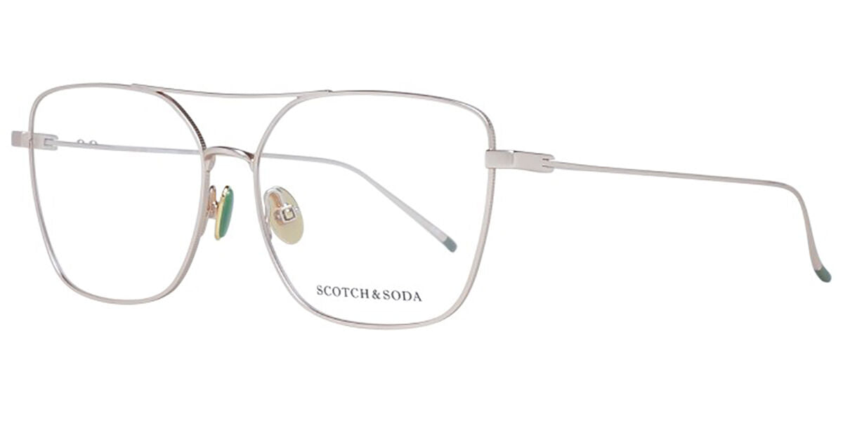 Scotch & Soda SS1008 466 Men's Glasses Silver Size 55 - Free Lenses - HSA-FSA Insurance - Blue Light Block Available