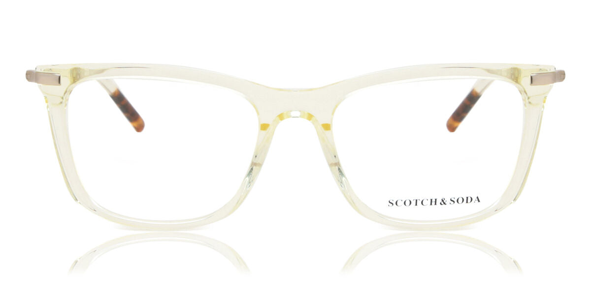 Scotch & Soda 3010 404 Men's Glasses Yellow Size 51 - Free Lenses - Blue Light Block Available