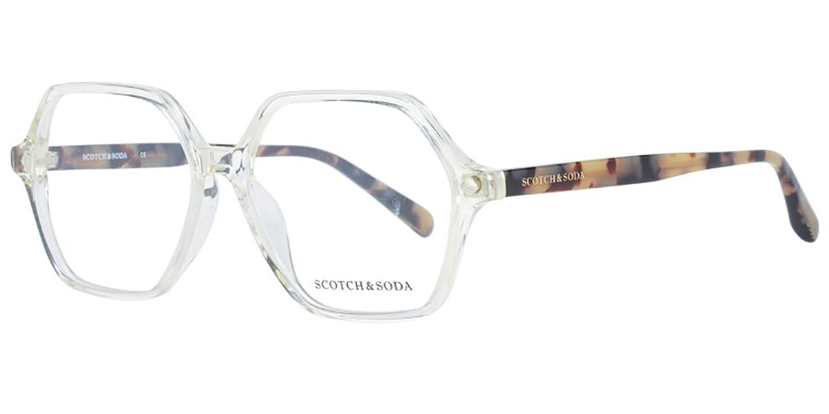 Scotch & Soda 3014 487 Men's Glasses Clear Size 53 - Free Lenses - HSA-FSA Insurance - Blue Light Block Available