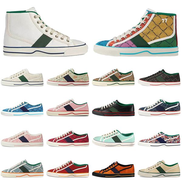 Low OG Original Platform Vintage Canvas Designers Shoes Tennis 1977s Embroidered Chaussures Ace Rubber Sole Trainers Women Mens Classic Beig