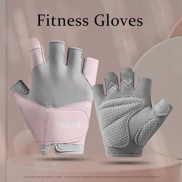 Fitn Fingerss Gloves Cycling Gym Men Women Sports Summer Training Exercise Gloves Breathab Mesh Non-Slip Yoga GlovesXJ2412078