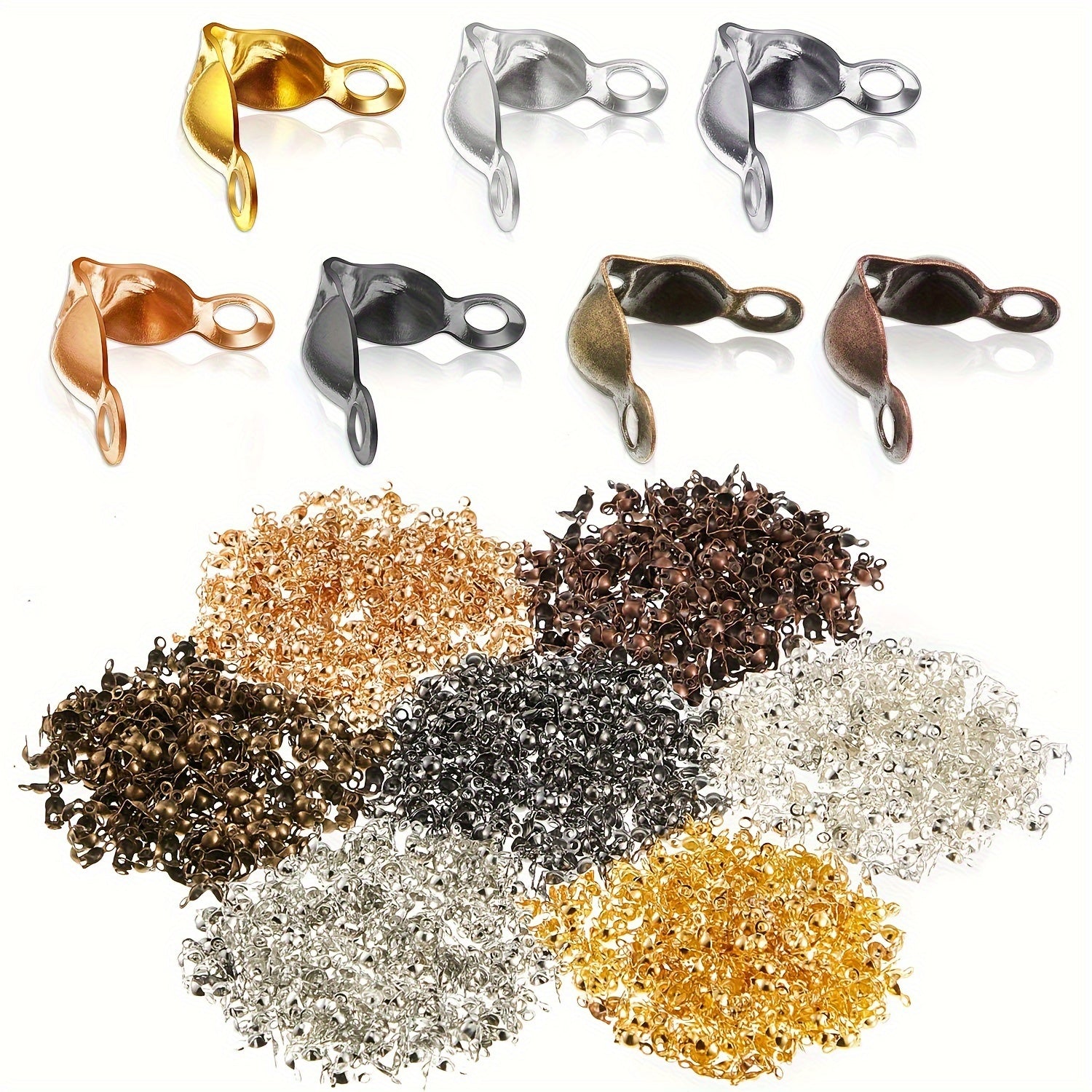 TEMU 1400pcs 7-color Open Beads--packaging Tape-jewelry Linking Cord- For Jewelry Diy, Bracelet Making, Necklace Making, Pendant Hanging Decorations,