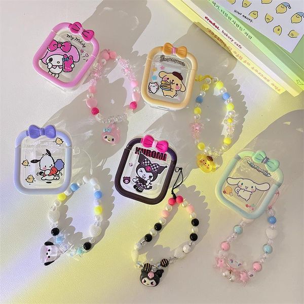 ddmygifts Meileti is suitable for Pro 1-2-3 generation Bluetooth wireless headphone case with cute soft shell chain