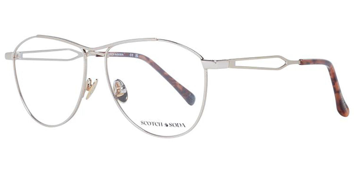 Scotch & Soda SS2016 402 Men's Glasses Silver Size 55 - Free Lenses - HSA-FSA Insurance - Blue Light Block Available