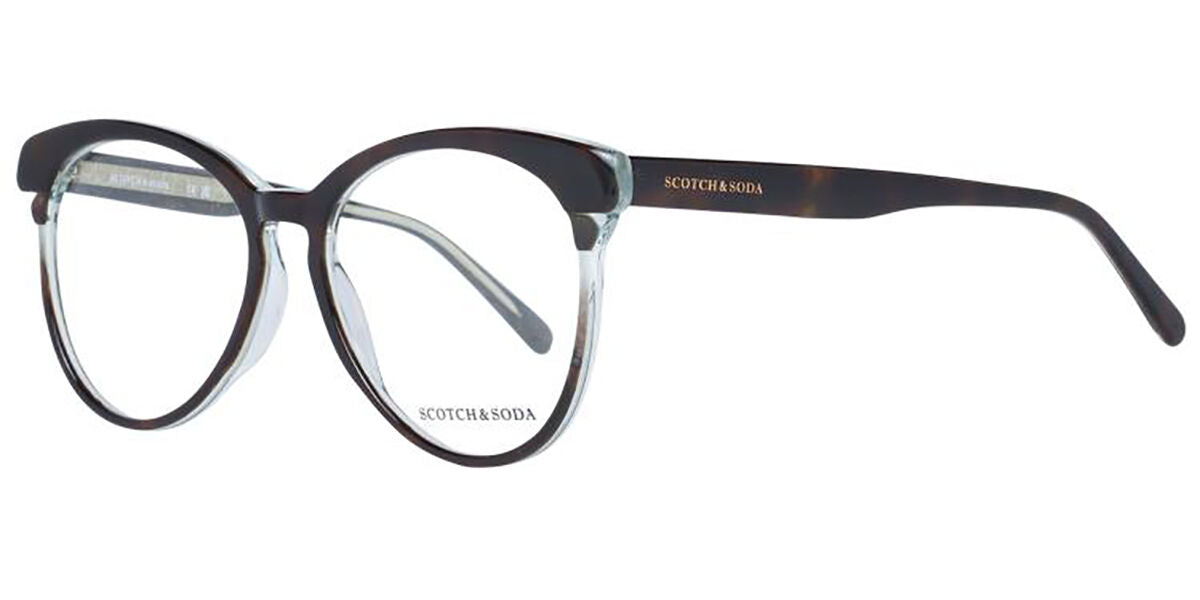 Scotch & Soda 3016 141 Men's Glasses Brown Size 55 - Free Lenses - HSA-FSA Insurance - Blue Light Block Available