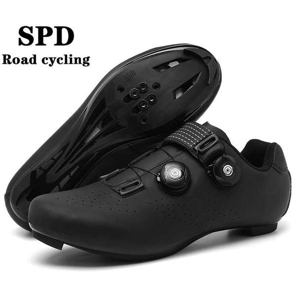 New Mens Professional Bicycle Shoes Breathable Mountain Bike Off road Shoes SPD Womens Road Bike Racing Shoes CL241018