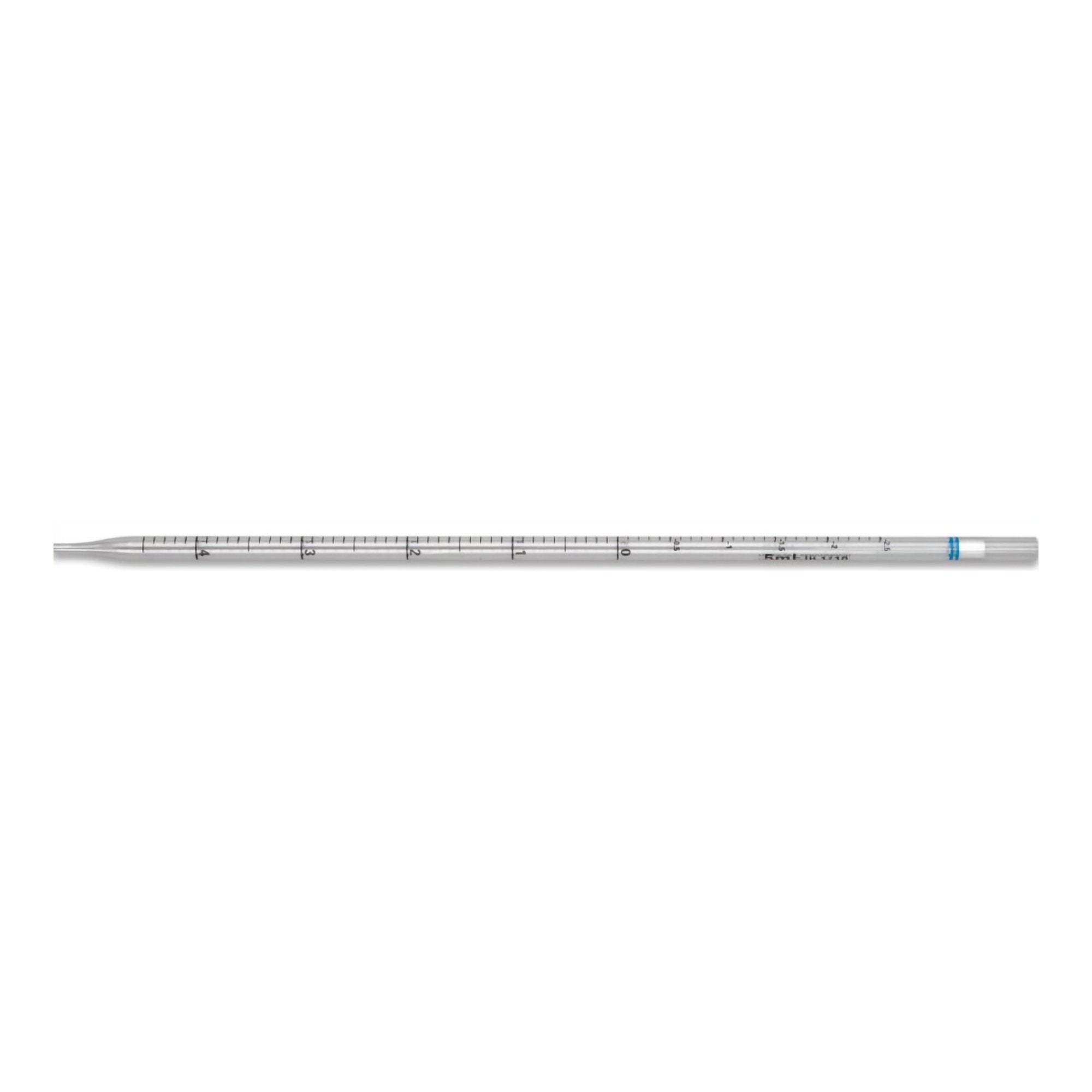 McKesson Serological Pipette, 5 mL, Blue Striped, Case of 200