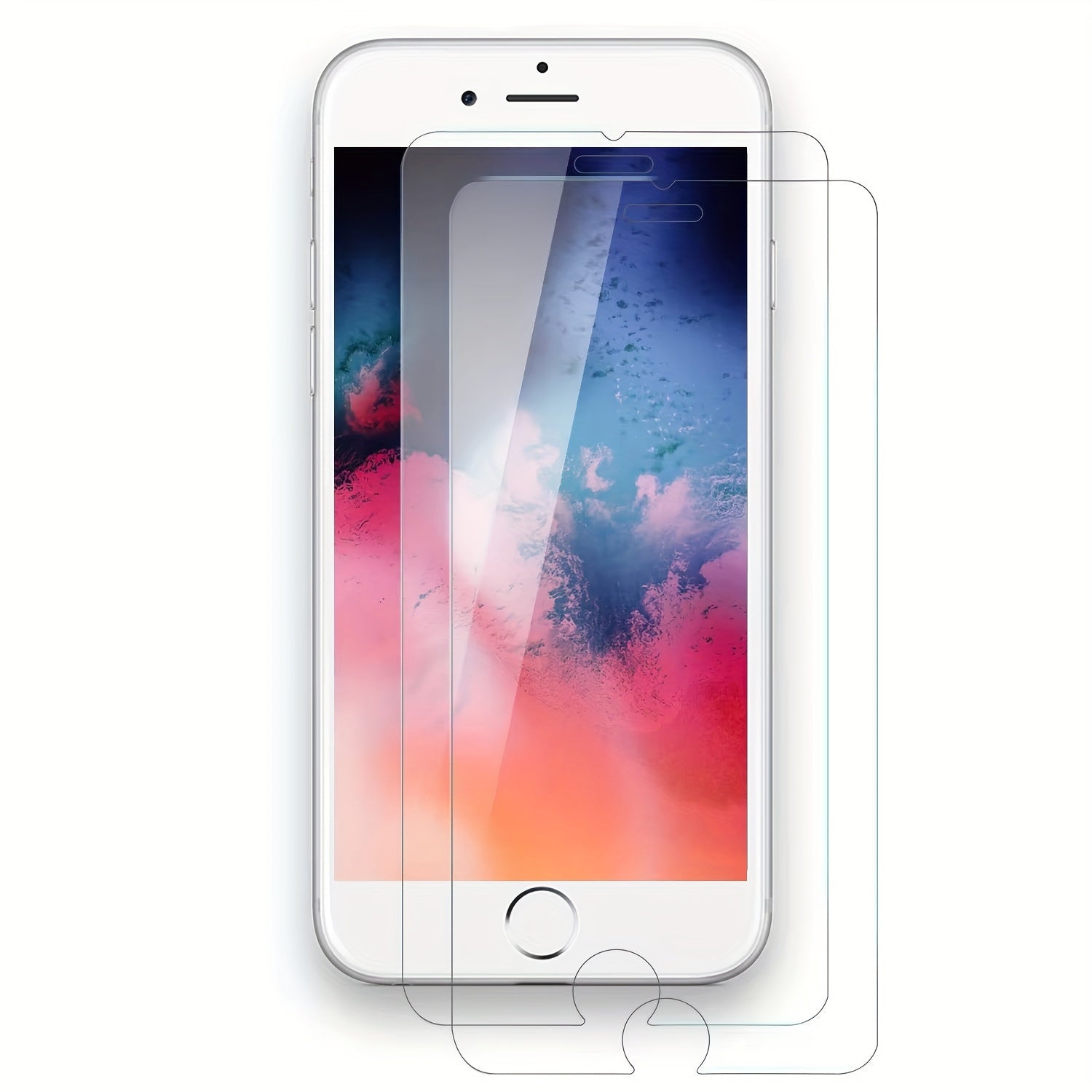 TEMU 3-pack -resistant Tempered Glass Screen Protector For Iphone 6, 6s, 7, 8, Plus, Se, Se2, Se3 (2020 & 2022 Models) - High Clarity, Screen Guard