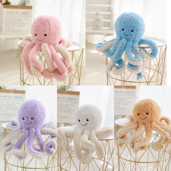 Cross border sea and foreign trade best-selling octopus dolls, octopus and squid plush toy dolls for export, doll distribution