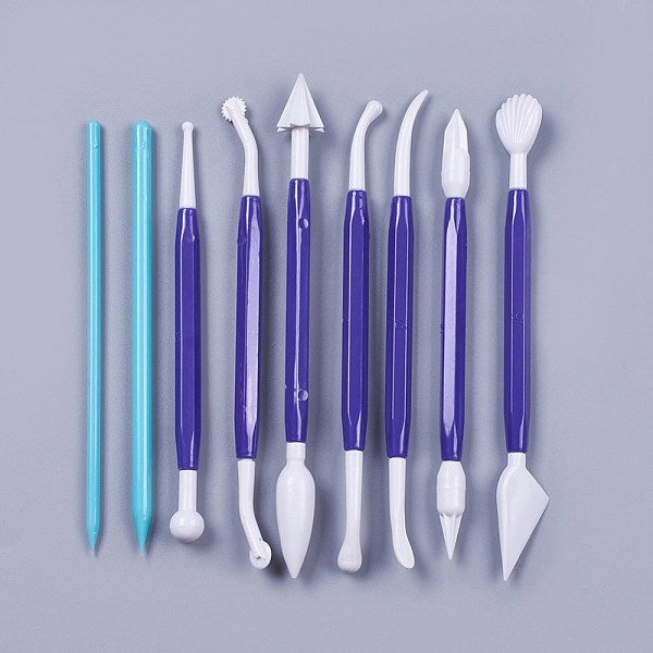 Plastic Clay Tool Sets