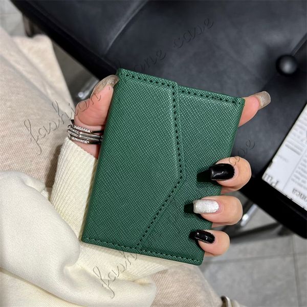 Luxury Letter card bag wholesale Designer credit Card wallet Luxury leather wallet Wallet large plaid card holder men women fashion mini bag