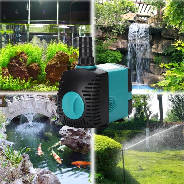 60-50-35-25-15-10-6-3W Ultra-Quiet Submersible Water Fountain Pump Filter Fish Pond Aquarium Water Pump Tank Fountain 220V-240V
