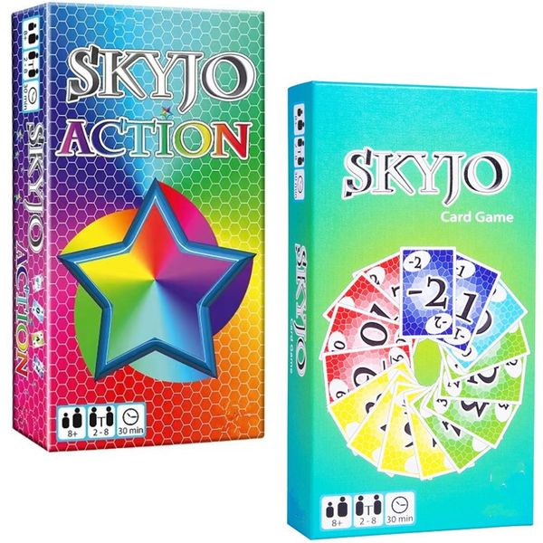 By Sea Shipping Skyjo Card Party Interaction Entertainment Board Game English Version Of The Family Student Dormitory