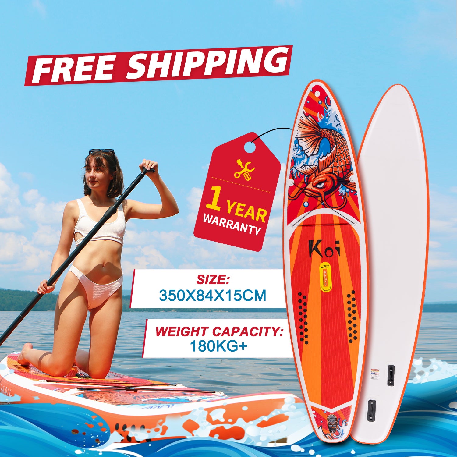 FEATH-R-LITE Surfboard Free Shipping inflatable stand up paddle board sup supboard paddleboard padel water sport ISUP with Pump Backpack Waterproof