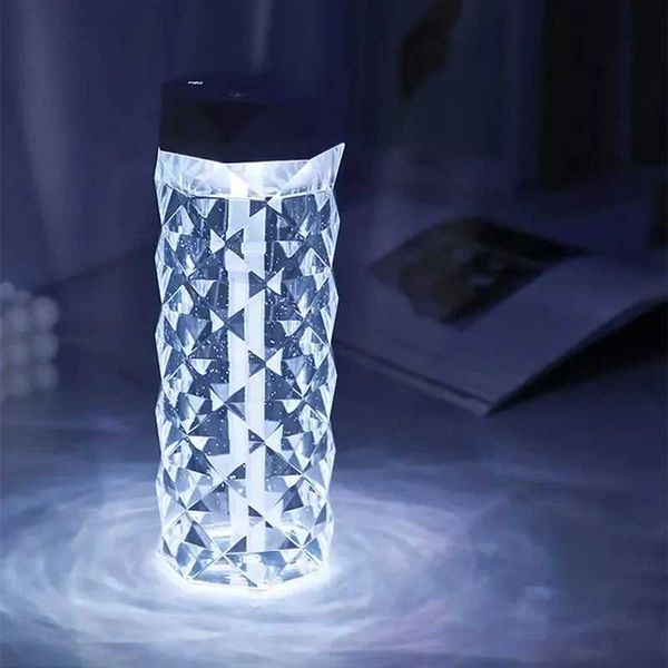 Crystal Humidifier Humidifiers Colorful USB with Aromatherapy Air Purification for Bedroom and Desktop s