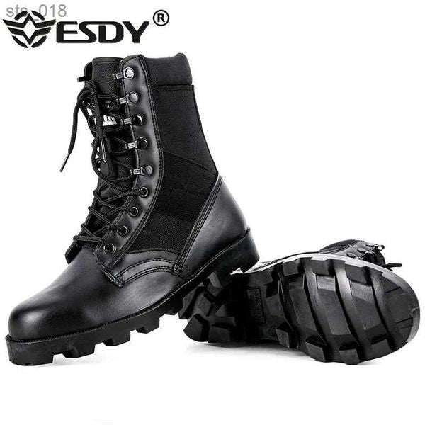 Outdoor Shoes Sandals Camouflage ankle boots mens outdoor leather Panama sole tactical combat hunting work hiking shoes H241101