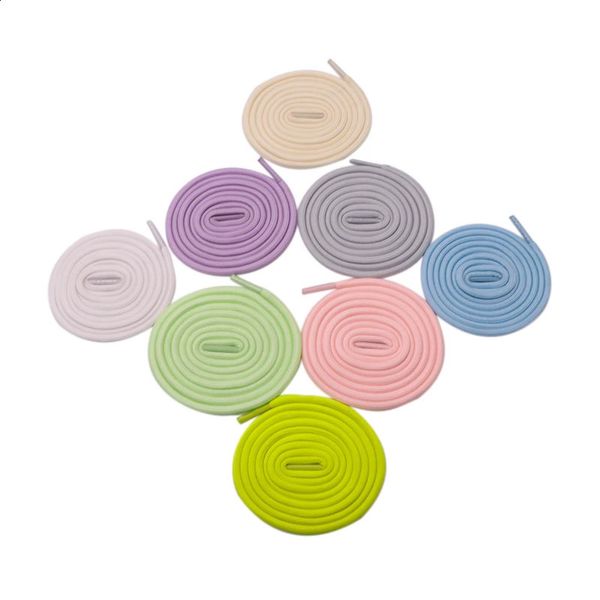 Coolstring shoe accessories 4.5MM trendy luminous rope high light fluorescent eye mask sports shoes wholesale 240903