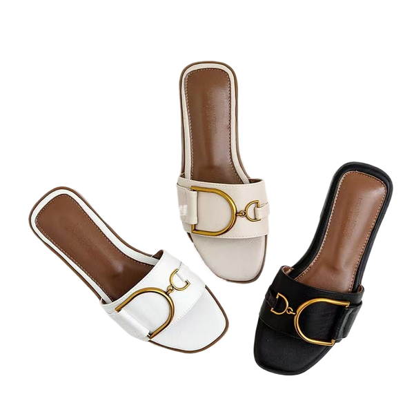 2025 Summer Large Size Trendy Indoor and Outdoor One Line Women&#039;s Sandals Fashion Slippers Outdoor and indoor slippers new pattern