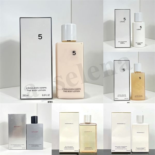 Paris Designer Body Wash Lotion In-Shower Fresh Lotion Le Gels Douche The Shower Gel L&#039;EMULSION CORPS The Body Lotions 100ML 200ML