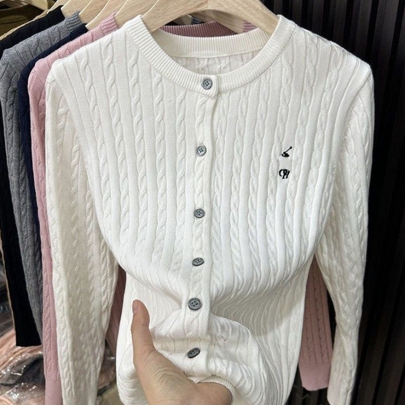 Fashion Designer Autumn Winter Sweater Letter Embroidery Fashion Pullover Sweatshirt Womens Luxury High Quality Knitting Hollow Knit Sweater EXS2510