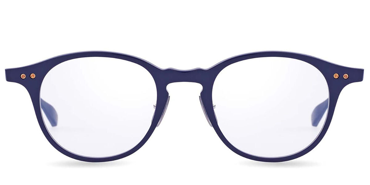 Dita Ash (+) DTX148-A-03 Women’s Glasses Blue Size 47 - Free Lenses - HSA-FSA Insurance - Blue Light Block Available