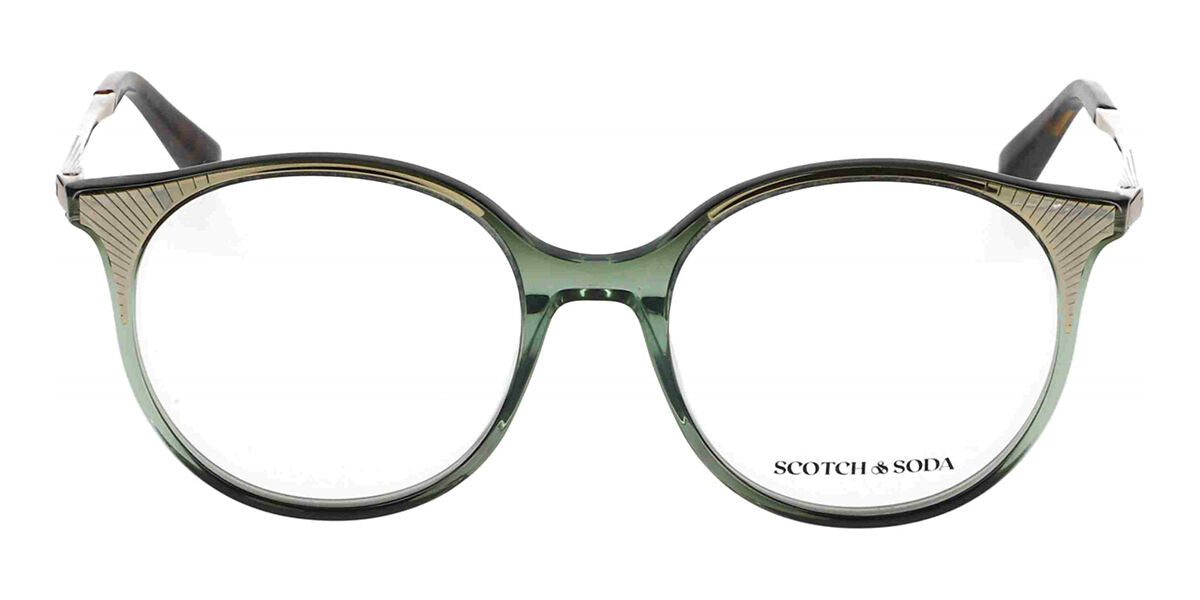 Scotch & Soda 1024 588 Men's Glasses Green Size 53 - Free Lenses - Blue Light Block Available
