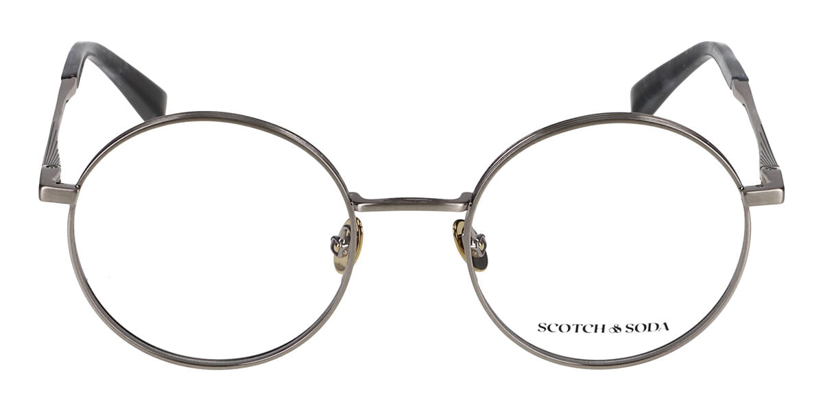 Scotch & Soda 2022 910 Men's Glasses Gunmetal Size 50 - Free Lenses - HSA-FSA Insurance - Blue Light Block Available