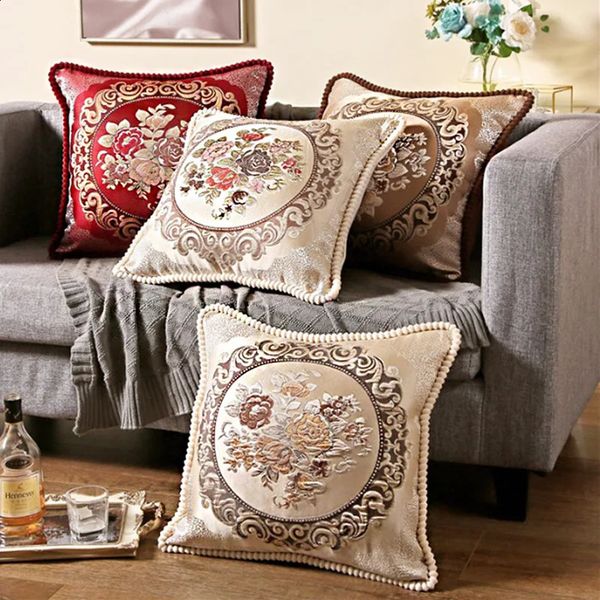 Classic Europe Style Pillowcase Cushion Cover Home Decorative Sofa Chair Car Throw Pillow Case Z250106