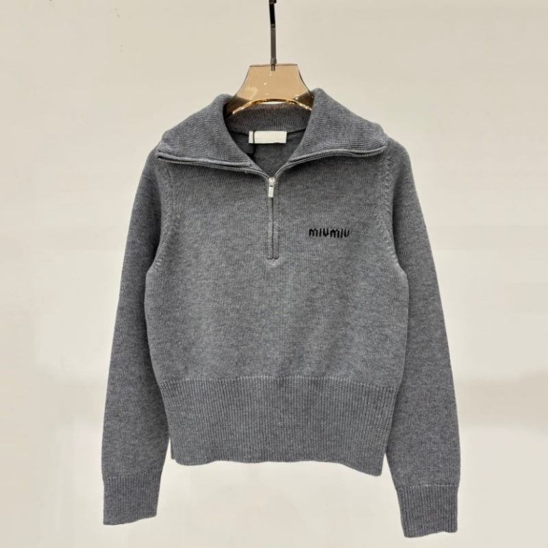 2025 Women Autumn Luxury Brand Designer Cardigan Women Sweater jumpers Striped Long Sleeve jumpers High End Jacquard knitting Sweaters Coats Asian S