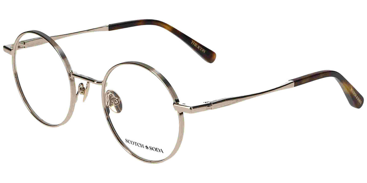 Scotch & Soda 1028 402 Women’s Glasses Gold Size 48 - Free Lenses - HSA-FSA Insurance - Blue Light Block Available