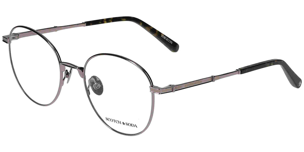 Scotch & Soda 2026 910 Men's Glasses Grey Size 52 - Free Lenses - Blue Light Block Available