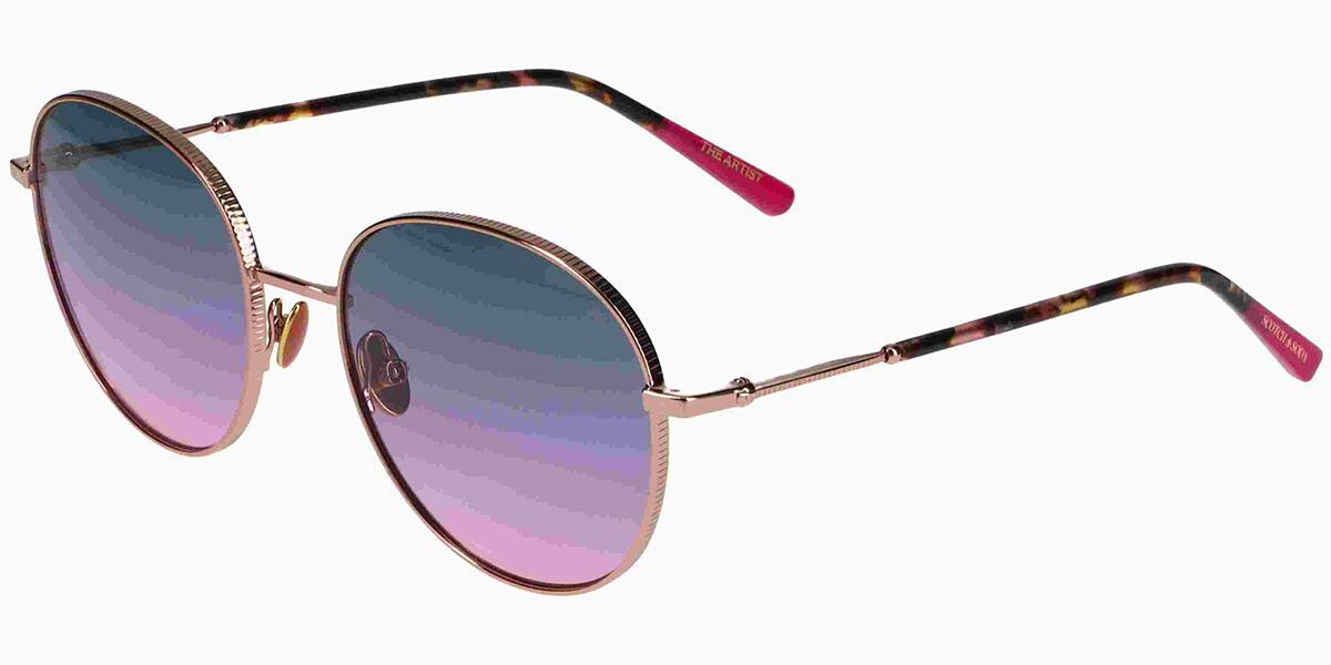 Scotch & Soda 5025 401 Women’s Sunglasses Gold Size 56