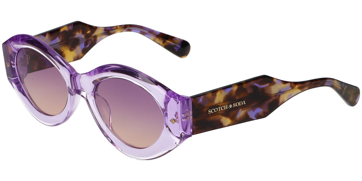 Scotch & Soda 7030 765 Women’s Sunglasses Purple Size 51
