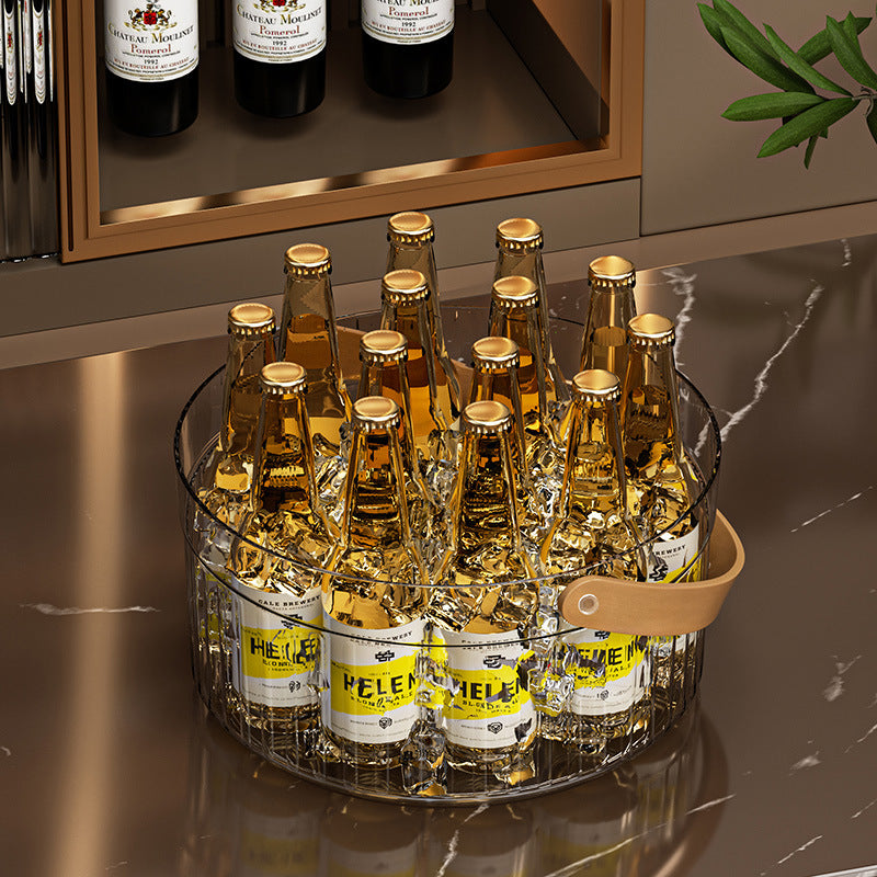 Ice bucket large-capacity Coke ice bucket home beer ice wine bucket picnic drink bucket multi-use portable ice bucket wholesale