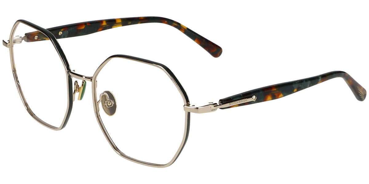 Scotch & Soda 3029 402 Women’s Glasses Gold Size 54 - Free Lenses - HSA-FSA Insurance - Blue Light Block Available