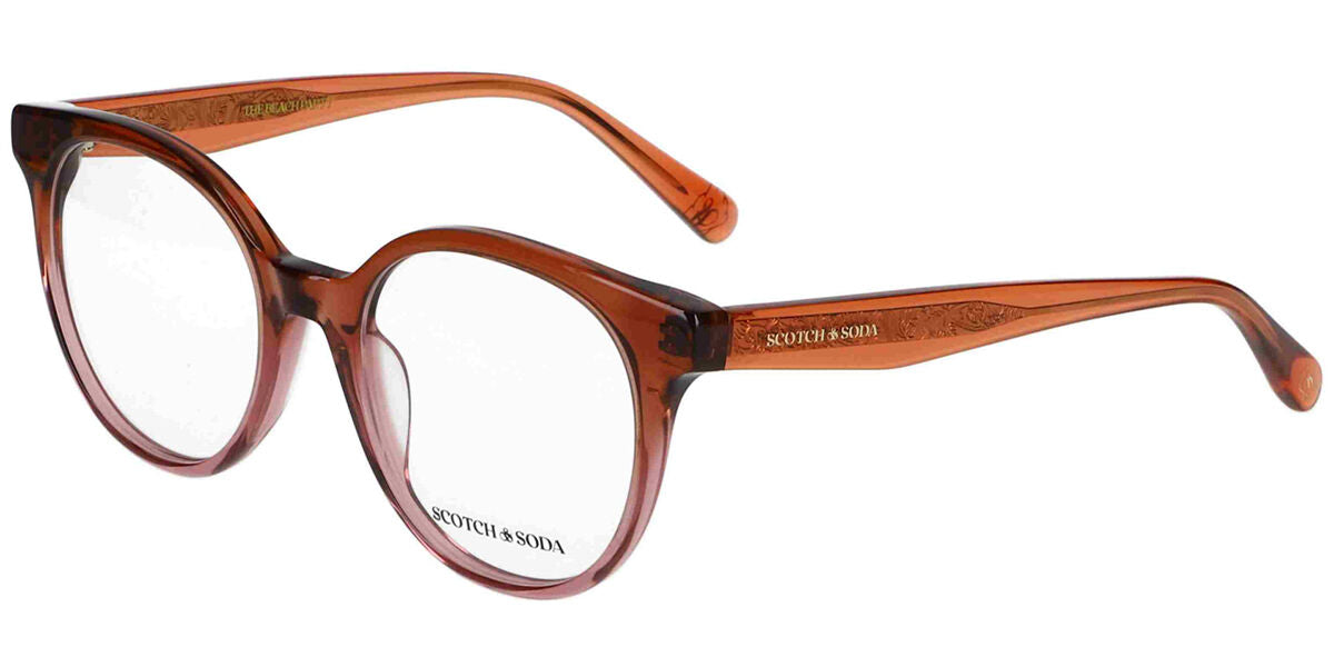Scotch & Soda 3036 111 Men's Glasses Brown Size 51 - Free Lenses - Blue Light Block Available