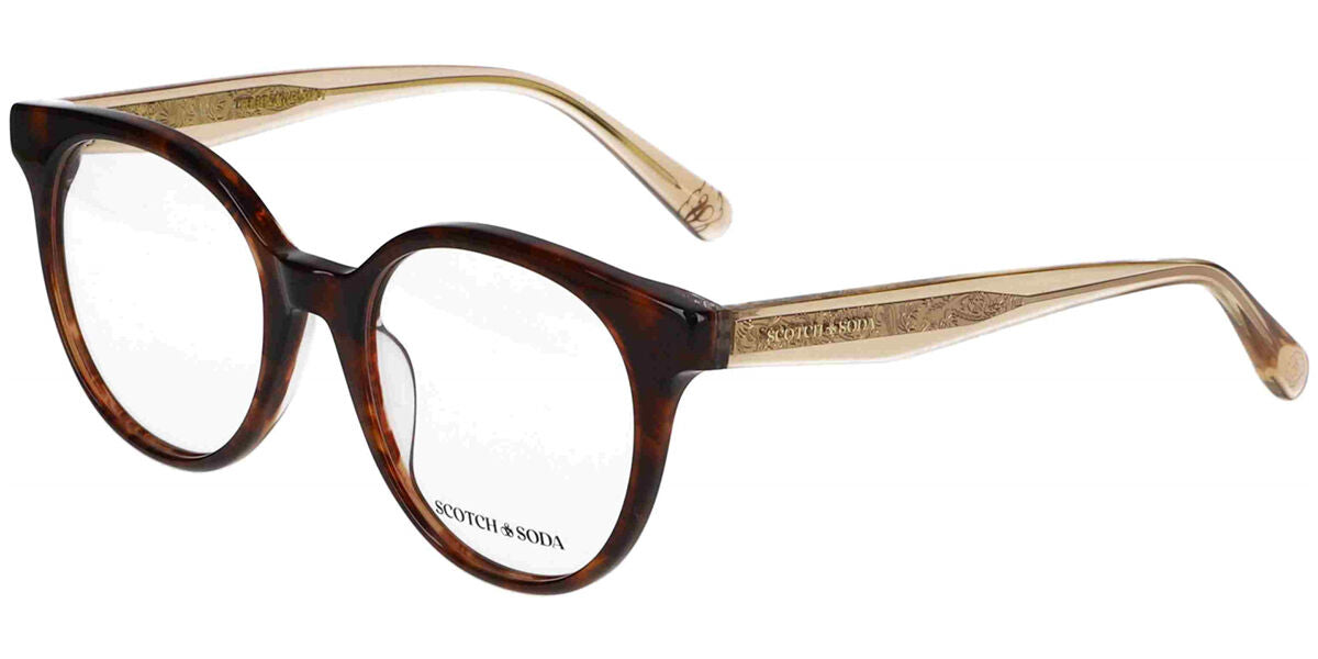 Scotch & Soda 3036 157 Women’s Glasses Tortoiseshell Size 51 - Free Lenses - HSA-FSA Insurance - Blue Light Block Available