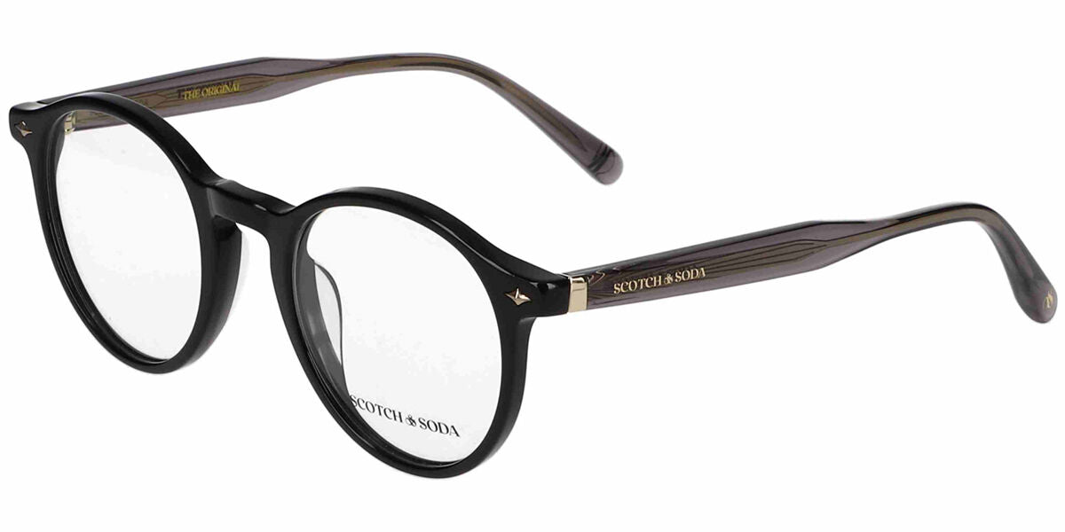 Scotch & Soda 3039 001 Women’s Glasses Black Size 47 - Free Lenses - HSA-FSA Insurance - Blue Light Block Available