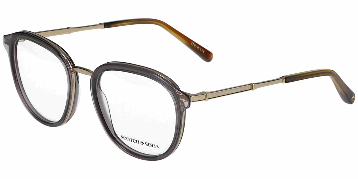 Scotch & Soda 4031 068 Men's Glasses Gold Size 52 - Free Lenses - HSA-FSA Insurance - Blue Light Block Available
