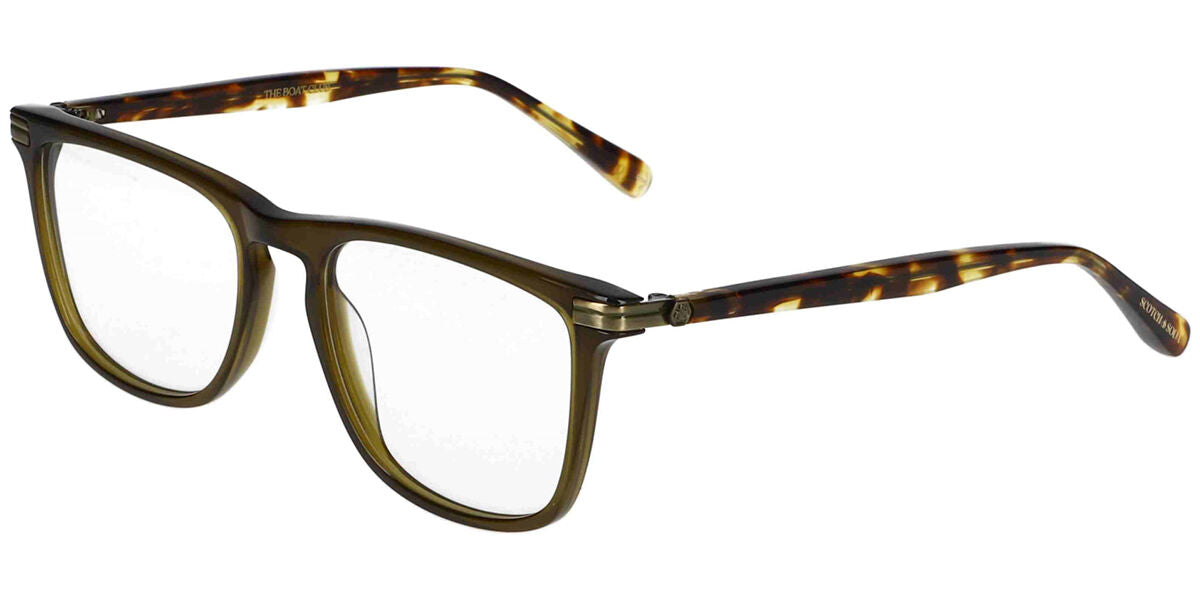 Scotch & Soda 4032 550 Men's Glasses Green Size 54 - Free Lenses - Blue Light Block Available