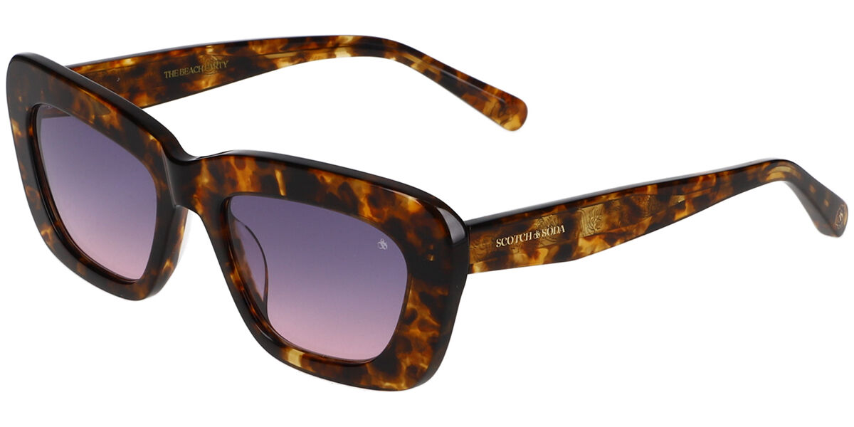 Scotch & Soda 7037 101 Men's Sunglasses Tortoiseshell Size 51