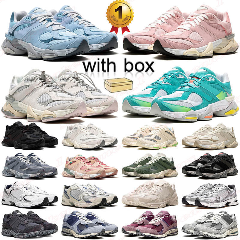 Big Size 47 Top Quality Designer Running Shoes With Box Men Women Chrome Blue Crystal Pink Strawberries Quartz Grey Mushroom Sea Salt Dhgate Tennis