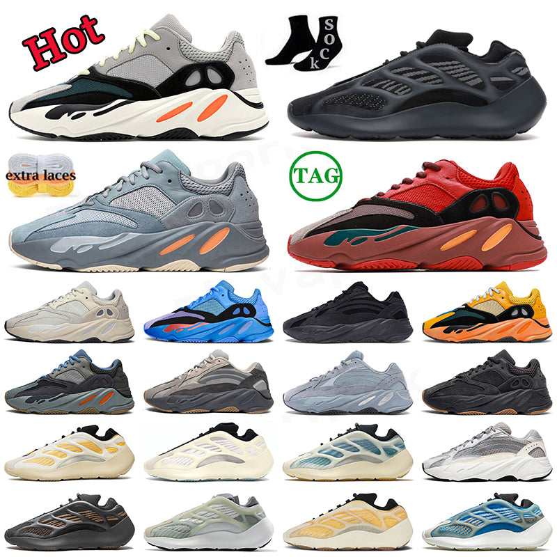 Running Shoes 700 Solid Grey 700s Hi Res Blue Red Static Salt V2 V3 Alvah Azael Mauve Kyanite Womens Mens Trainers Black Vanta Magnet Analog Big Siz