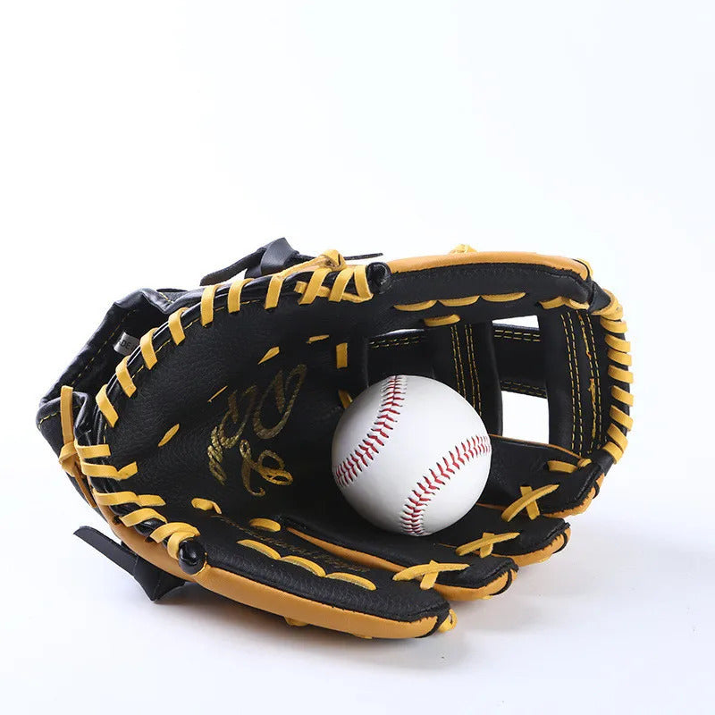 Professional Baseball Gloves 115125inch Youths Adults Genuine Leather Baseball Mitt Gear Softball Training Catcher Gloves 250904