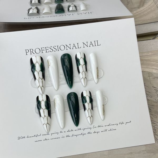 Nail Art New Wear Advanced Light Luxury Ultra White Tall And Elegant Fashion Accessories